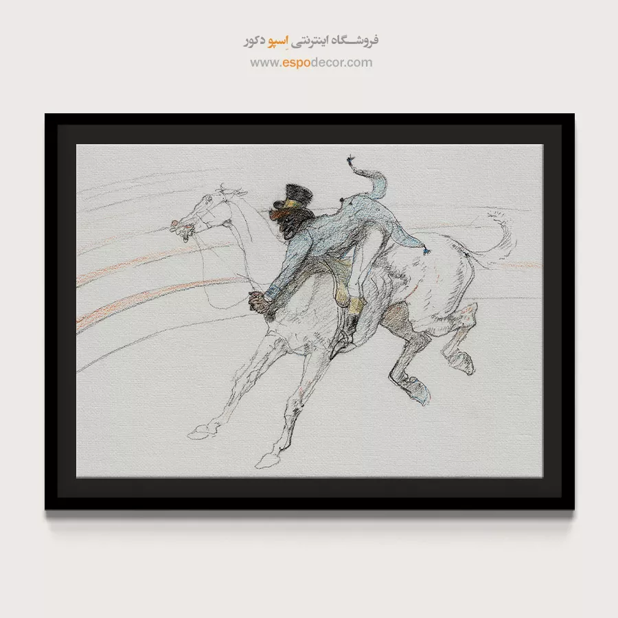 تابلو نقاشی های آنری دو تولوز - اسپو دکور