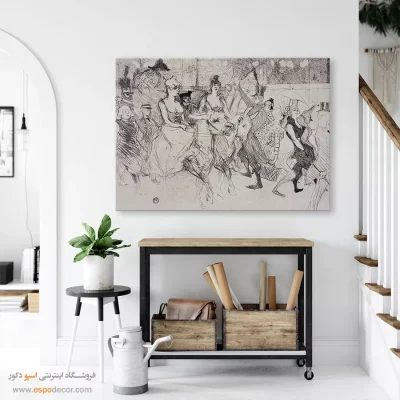 تابلو نقاشی های آنری دو تولوز - اسپو دکور