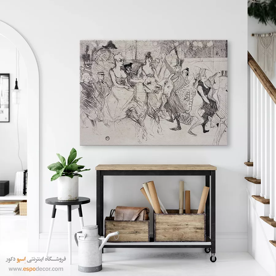 تابلو نقاشی های آنری دو تولوز - اسپو دکور