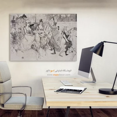 تابلو نقاشی های آنری دو تولوز - اسپو دکور