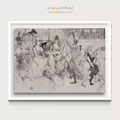 تابلو نقاشی های آنری دو تولوز - اسپو دکور