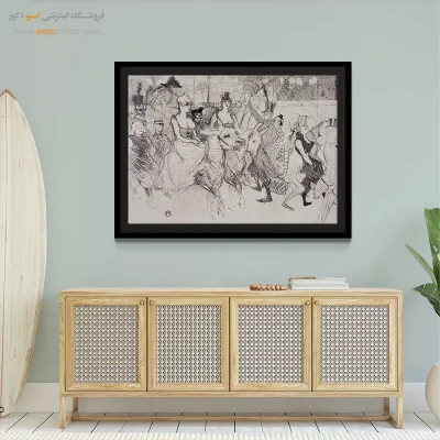 تابلو نقاشی های آنری دو تولوز - اسپو دکور