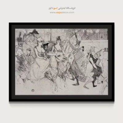 تابلو نقاشی های آنری دو تولوز - اسپو دکور