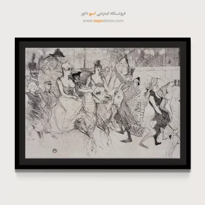 تابلو نقاشی های آنری دو تولوز - اسپو دکور