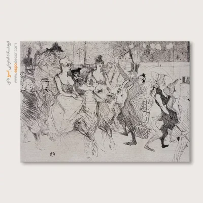 تابلو نقاشی های آنری دو تولوز - اسپو دکور