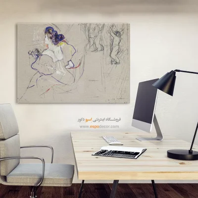 تابلو نقاشی های آنری دو تولوز - اسپو دکور