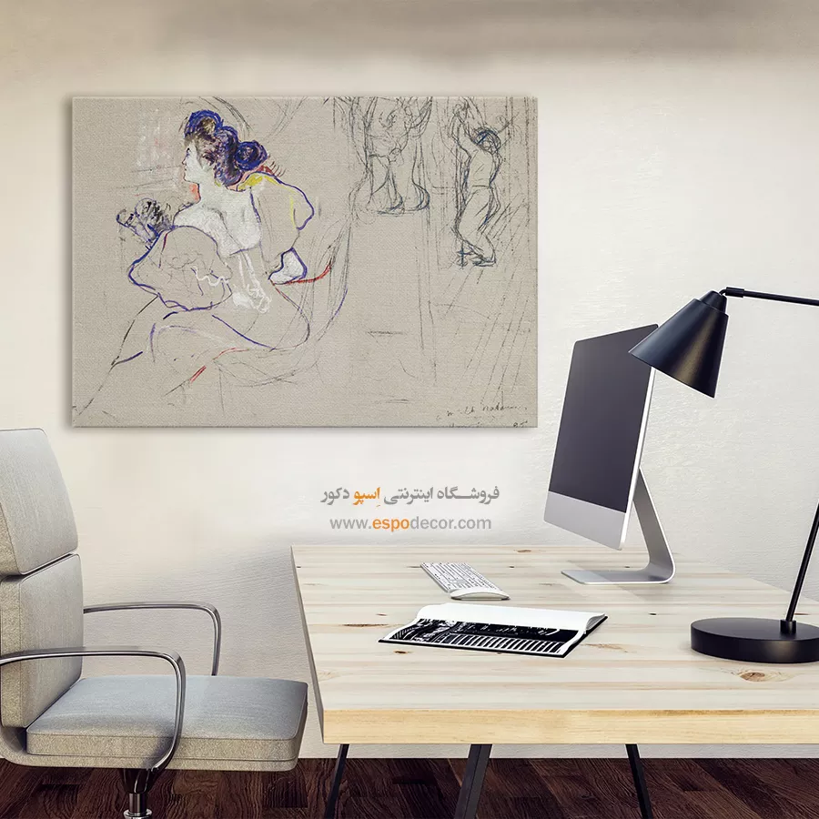 تابلو نقاشی های آنری دو تولوز - اسپو دکور