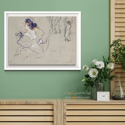 تابلو نقاشی های آنری دو تولوز - اسپو دکور