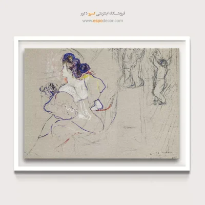 تابلو نقاشی های آنری دو تولوز - اسپو دکور