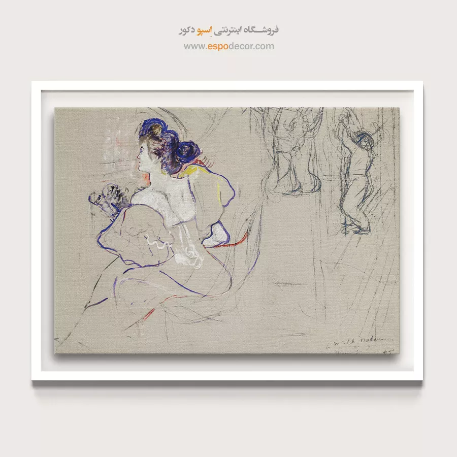 تابلو نقاشی های آنری دو تولوز - اسپو دکور