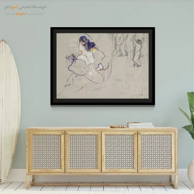 تابلو نقاشی های آنری دو تولوز - اسپو دکور