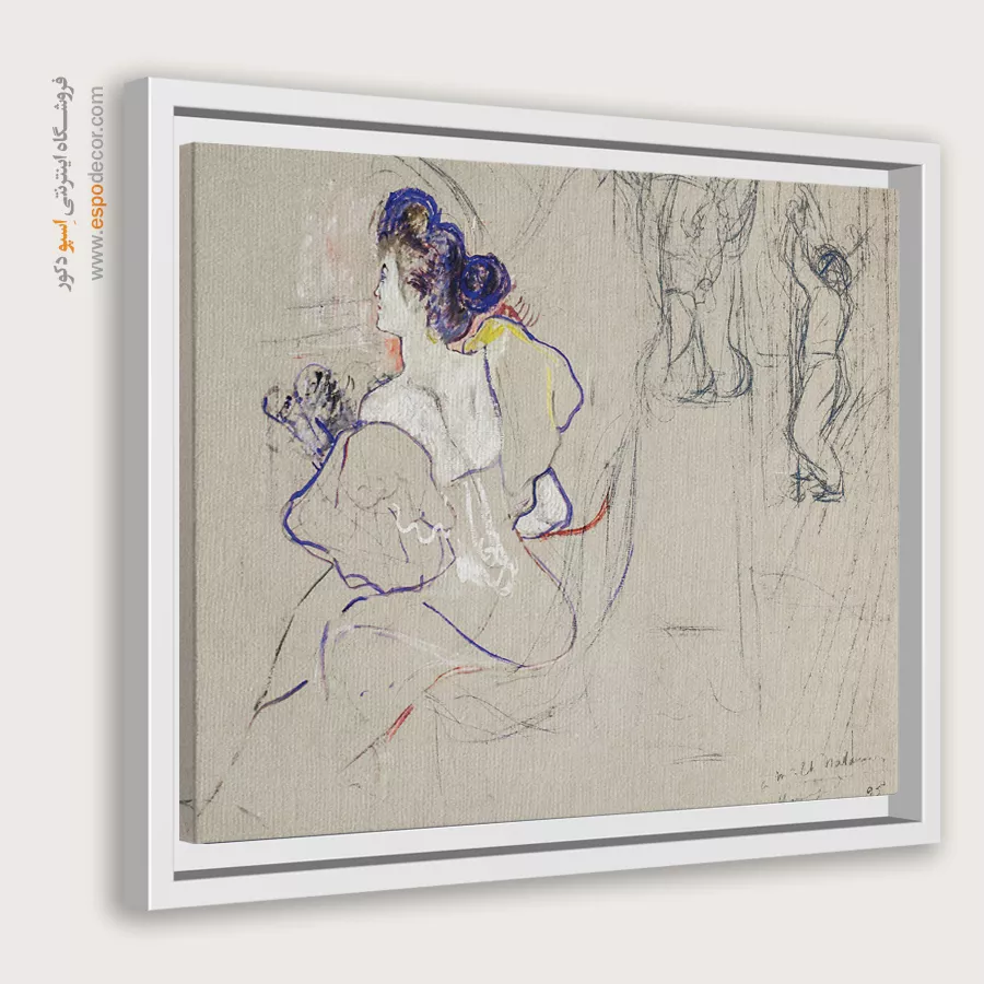 تابلو نقاشی های آنری دو تولوز - اسپو دکور