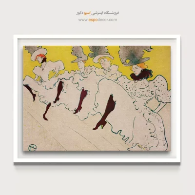 تابلو نقاشی های آنری دو تولوز - اسپو دکور