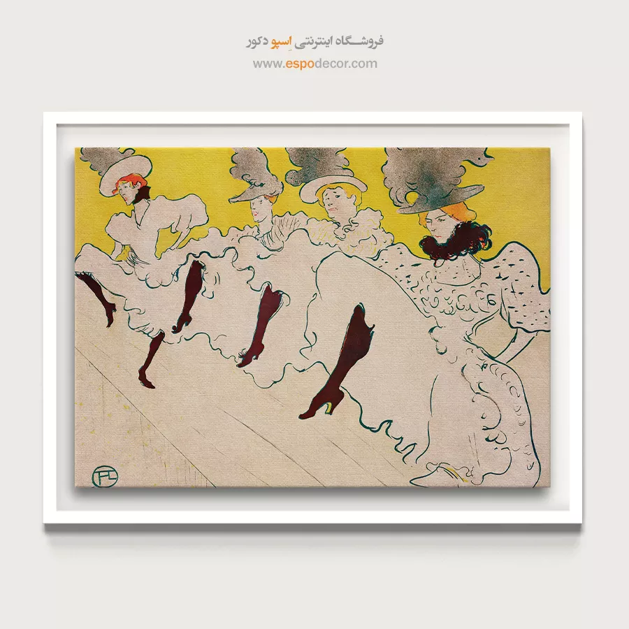 تابلو نقاشی های آنری دو تولوز - اسپو دکور