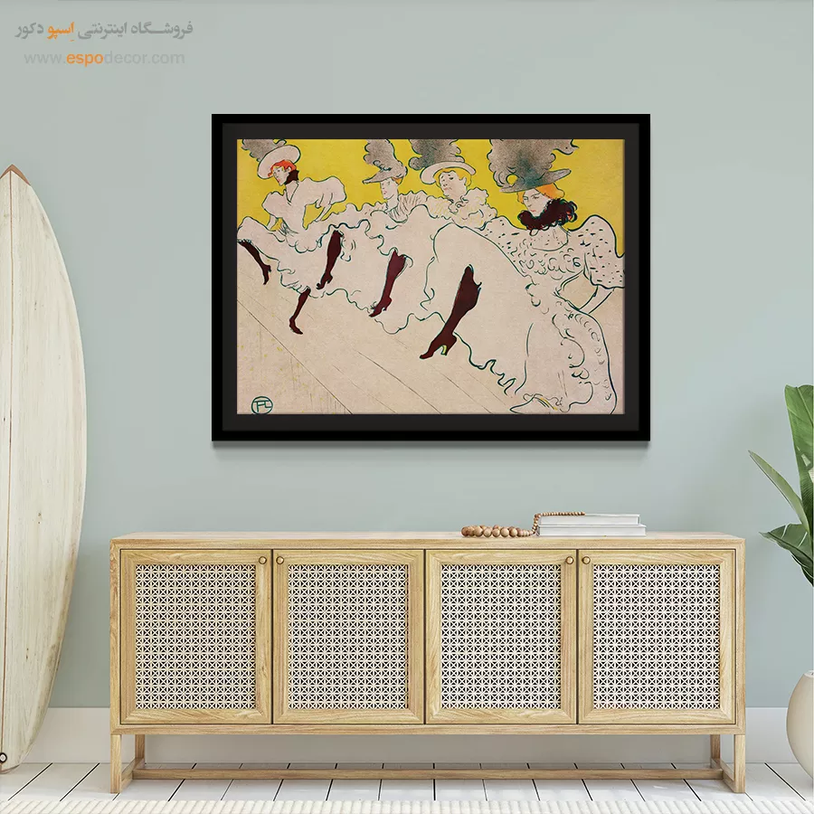 تابلو نقاشی های آنری دو تولوز - اسپو دکور