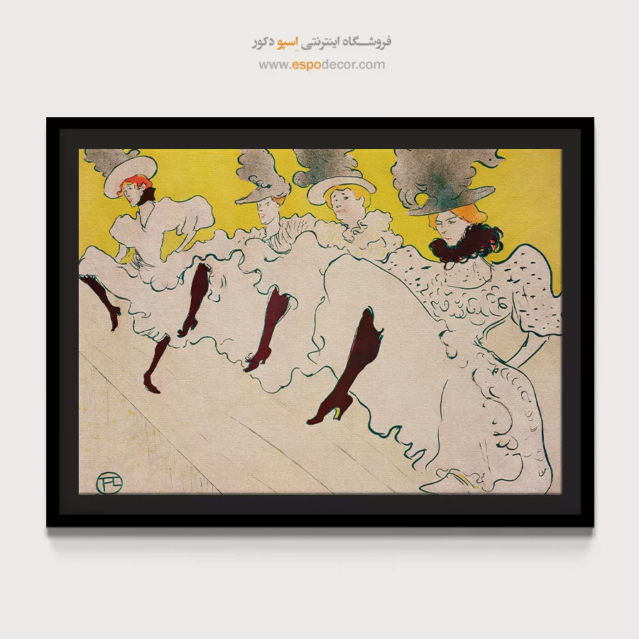 تابلو نقاشی های آنری دو تولوز - اسپو دکور