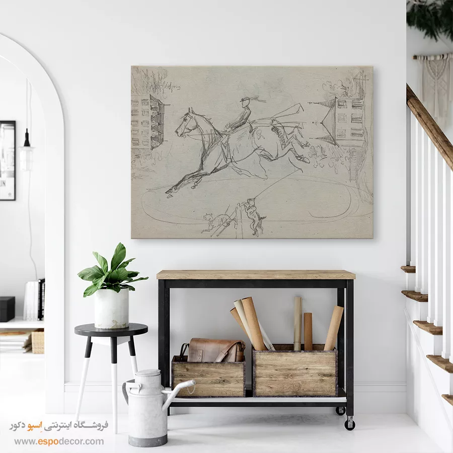 تابلو نقاشی های آنری دو تولوز - اسپو دکور