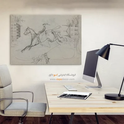 تابلو نقاشی های آنری دو تولوز - اسپو دکور