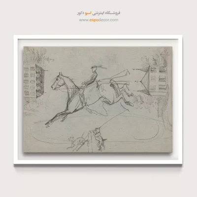 تابلو نقاشی های آنری دو تولوز - اسپو دکور