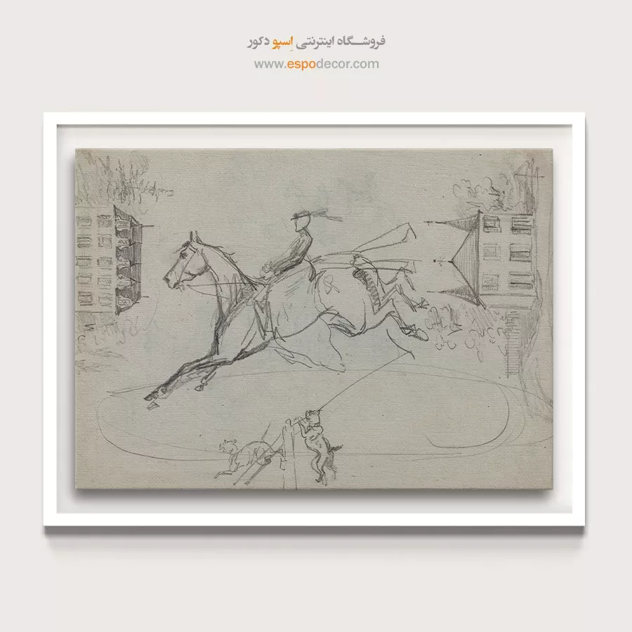 تابلو نقاشی های آنری دو تولوز - اسپو دکور