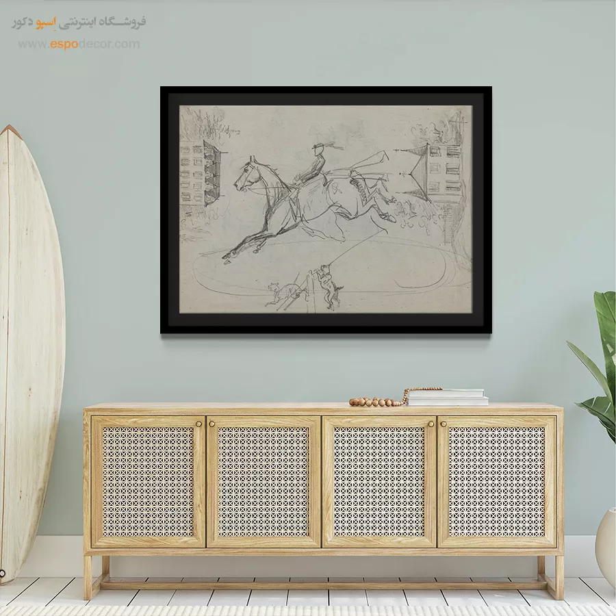 تابلو نقاشی های آنری دو تولوز - اسپو دکور