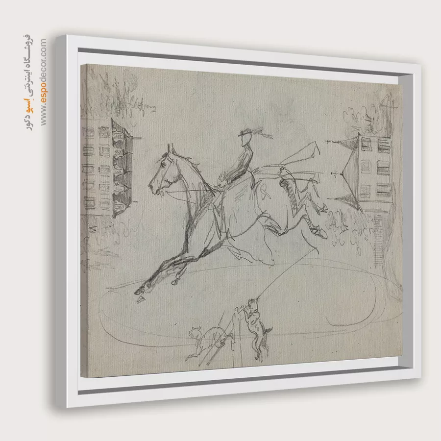 تابلو نقاشی های آنری دو تولوز - اسپو دکور