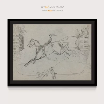 تابلو نقاشی های آنری دو تولوز - اسپو دکور