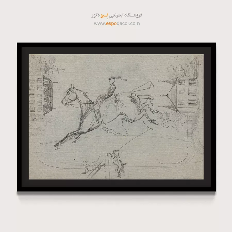 تابلو نقاشی های آنری دو تولوز - اسپو دکور