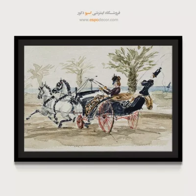 تابلو نقاشی های آنری دو تولوز - اسپو دکور