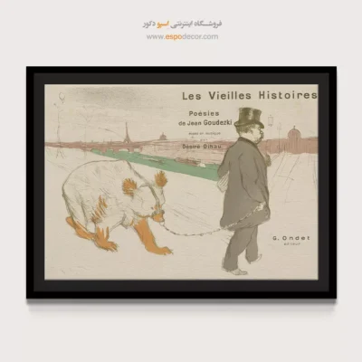 تابلو نقاشی های آنری دو تولوز - اسپو دکور