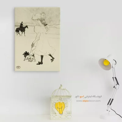 تابلو نقاشی های آنری دو تولوز - اسپو دکور