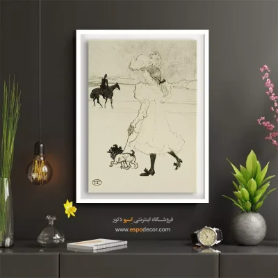 تابلو نقاشی های آنری دو تولوز - اسپو دکور