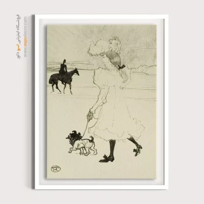 تابلو نقاشی های آنری دو تولوز - اسپو دکور