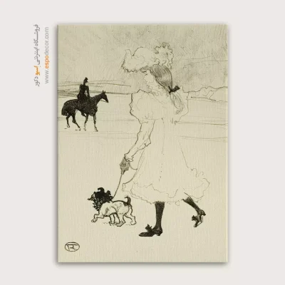 تابلو نقاشی های آنری دو تولوز - اسپو دکور