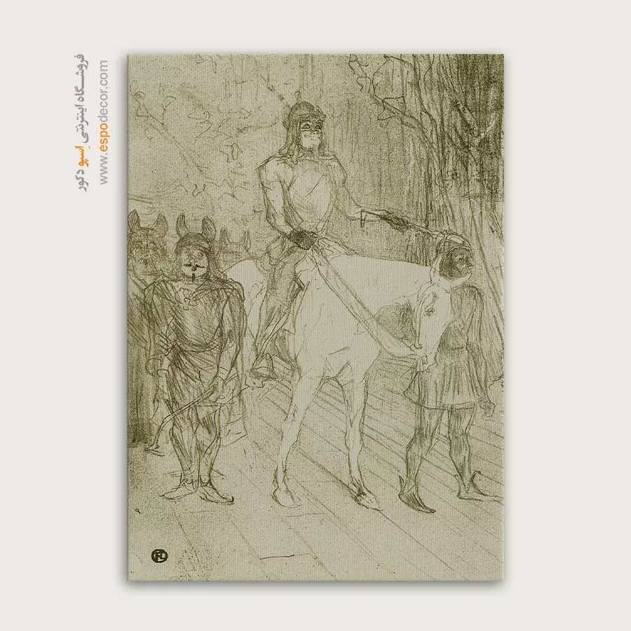 تابلو نقاشی های آنری دو تولوز - اسپو دکور