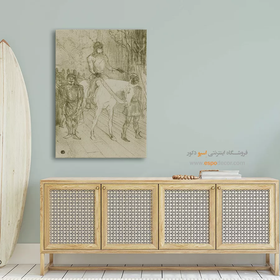 تابلو نقاشی های آنری دو تولوز - اسپو دکور