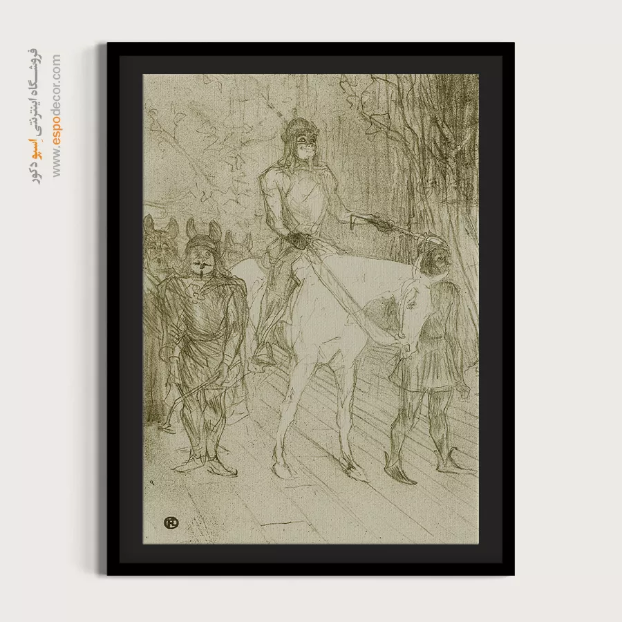 تابلو نقاشی های آنری دو تولوز - اسپو دکور