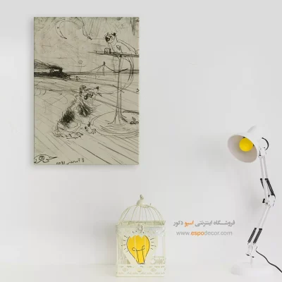 تابلو نقاشی های آنری دو تولوز - اسپو دکور