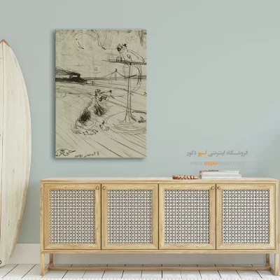 تابلو نقاشی های آنری دو تولوز - اسپو دکور