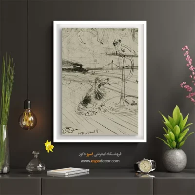 تابلو نقاشی های آنری دو تولوز - اسپو دکور