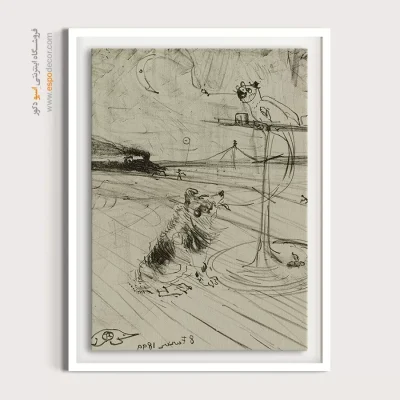 تابلو نقاشی های آنری دو تولوز - اسپو دکور