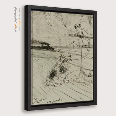 تابلو نقاشی های آنری دو تولوز - اسپو دکور