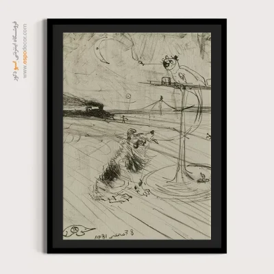 تابلو نقاشی های آنری دو تولوز - اسپو دکور