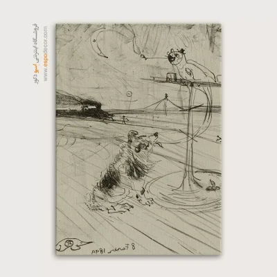 تابلو نقاشی های آنری دو تولوز - اسپو دکور