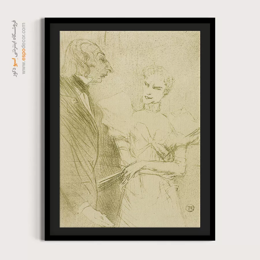 تابلو نقاشی های آنری دو تولوز - اسپو دکور