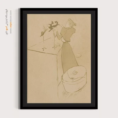 تابلو نقاشی های آنری دو تولوز - اسپو دکور