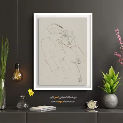 تابلو نقاشی های آنری دو تولوز - اسپو دکور