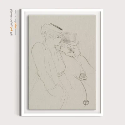 تابلو نقاشی های آنری دو تولوز - اسپو دکور