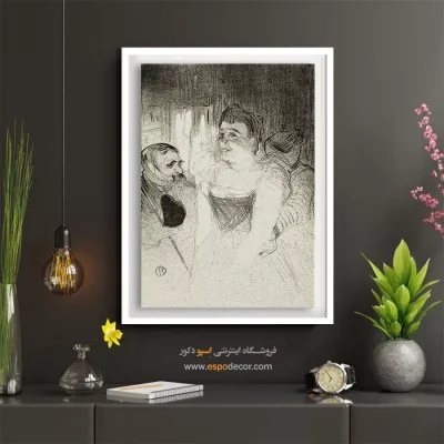 تابلو نقاشی های آنری دو تولوز - اسپو دکور