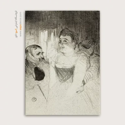 تابلو نقاشی های آنری دو تولوز - اسپو دکور